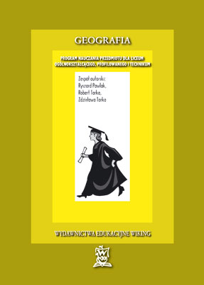 Geografia  - program nauczania - liceum/technikum - kl. 2, 3