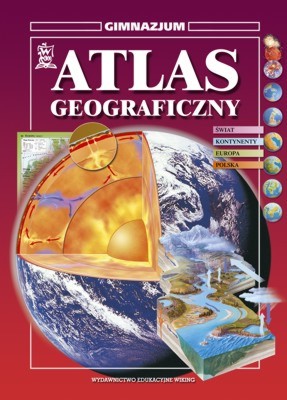 Geografia kl. 1-3 Atlas Geograficzny - atlas - gimnazjum - kl. 3