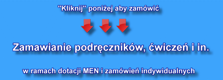 Zapraszamy do składania zamówień podręczników, ćwiczeń i innych pozycji W.E. Wiking.